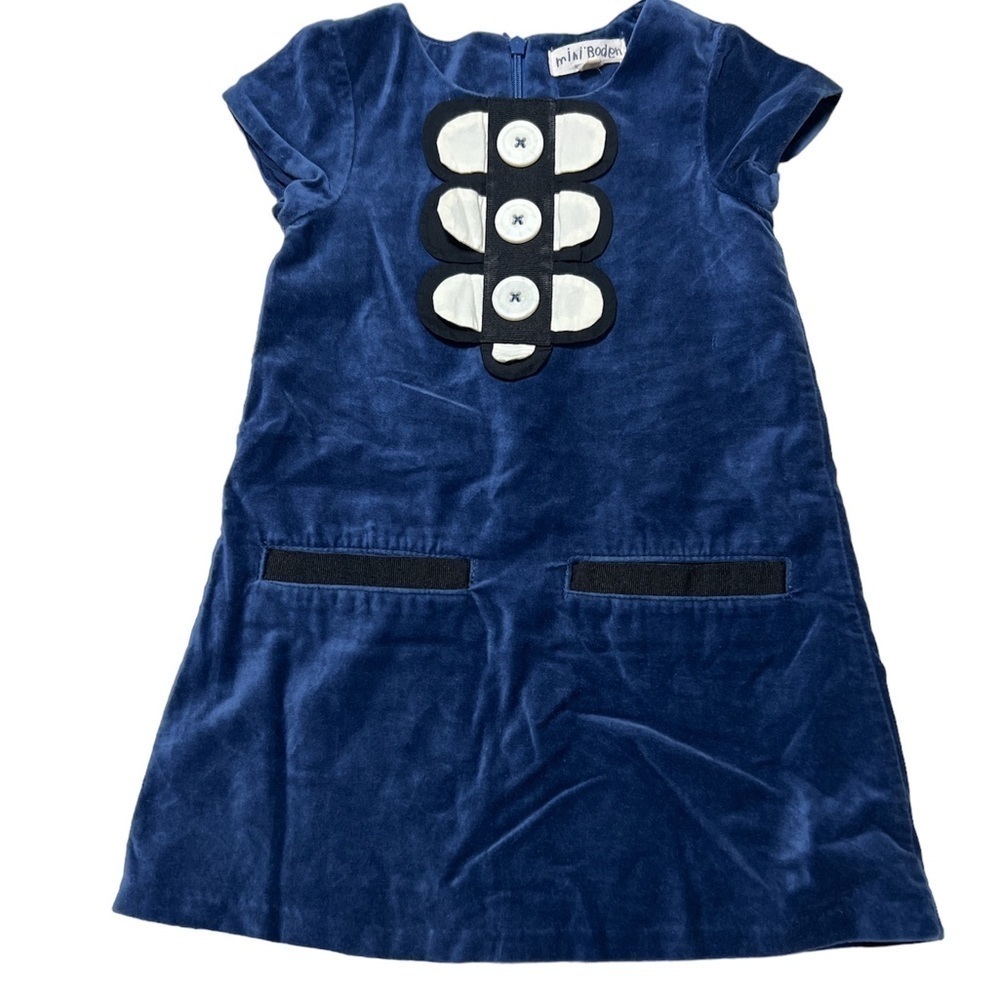 MINI Boden Velvet Retro Style Dress